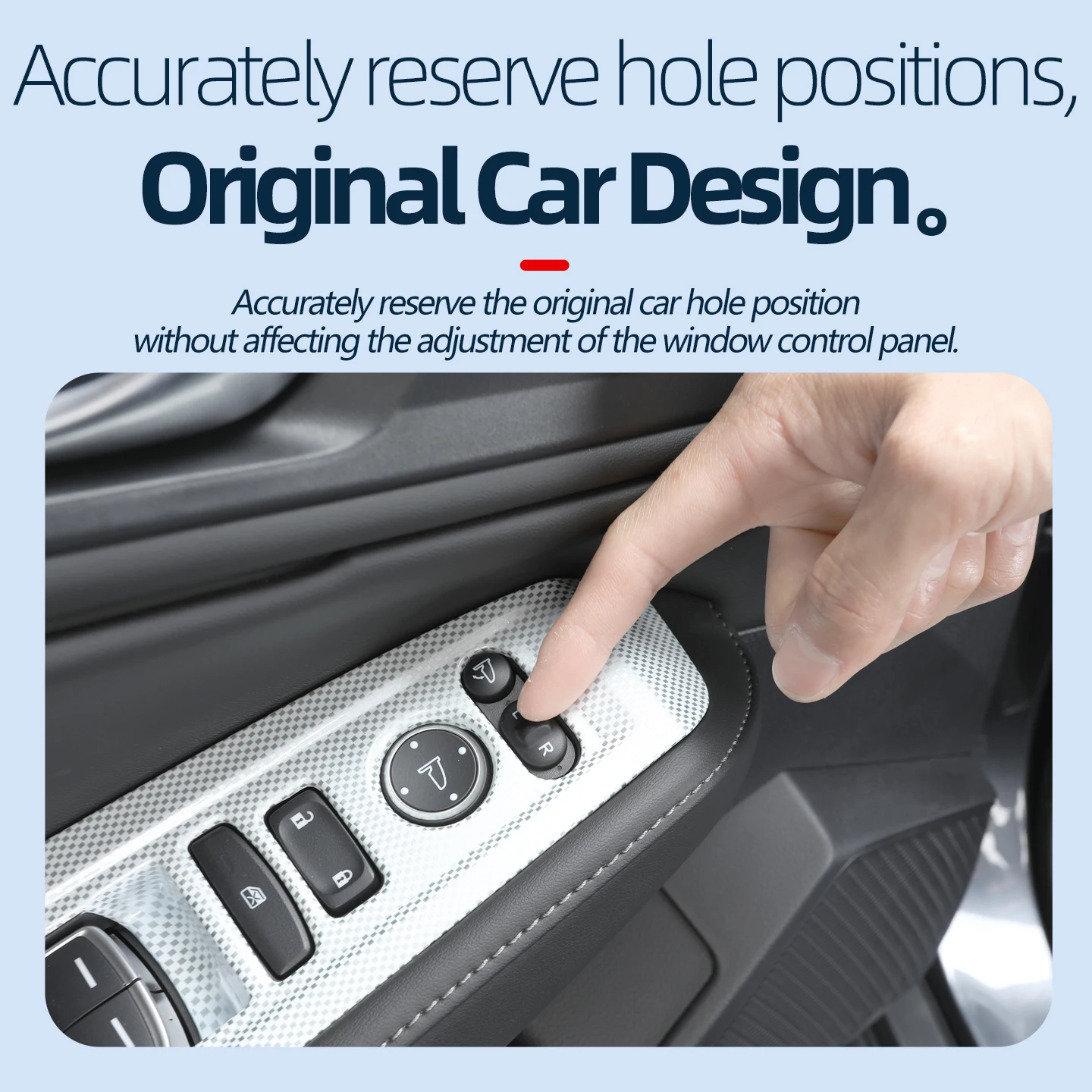 for honda 11th accord sedan 2022 2023 2024 2025 car window lifter switch control panel cover not rear seat heating version for honda 11th accord sedan 2022 2023 2024 2025 car window lifter switch control panel cover not rear seat heating version