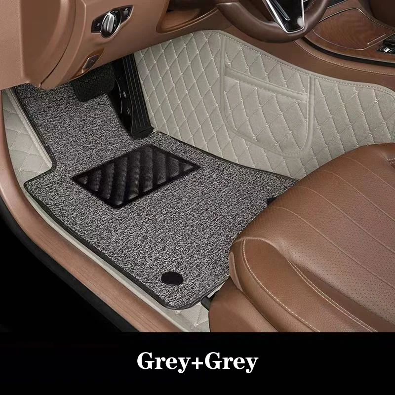 customized style luxury double layer driver car floor mat for changan uni k uni t uni v cs55 plus 2020 2024 interior customized style luxury double layer driver car floor mat for changan uni k uni t uni v cs55 plus 2020 2024 interior
