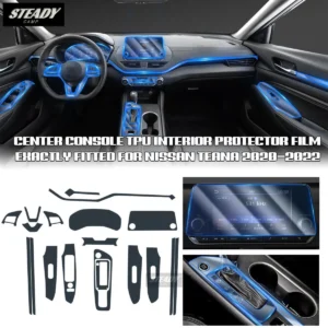 for nissan teana altima 2019 2022 2023car interior center console transparent tpu protective film anti scratc repair accessories