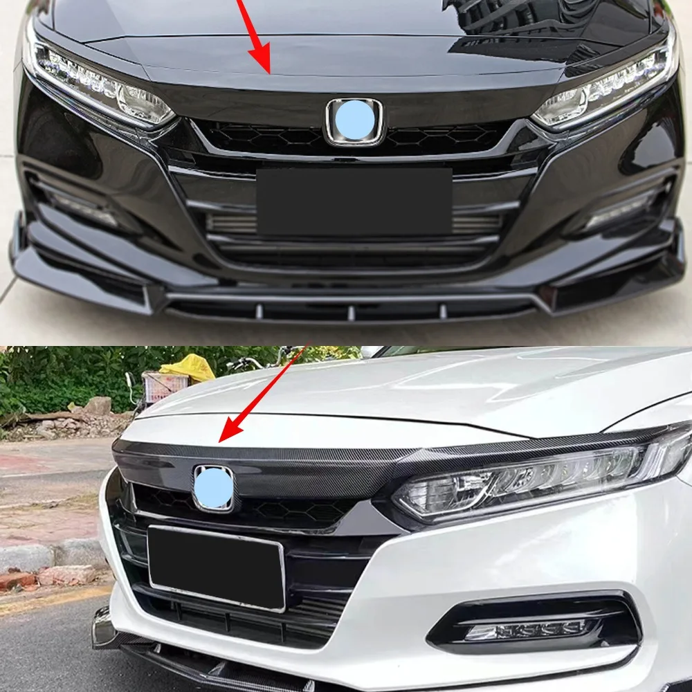 for honda accord 10th generation 2018 2019 2020 2021 front head grid grill grille panel hoodfront bumper trim strip for honda accord 10th generation 2018 2019 2020 2021 front head grid grill grille panel hoodfront bumper trim strip