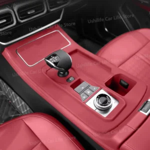 for chery jetour x70plus 2024 2025 car centre shift wireless charging panel silicone pad water cup cover interior accessories
