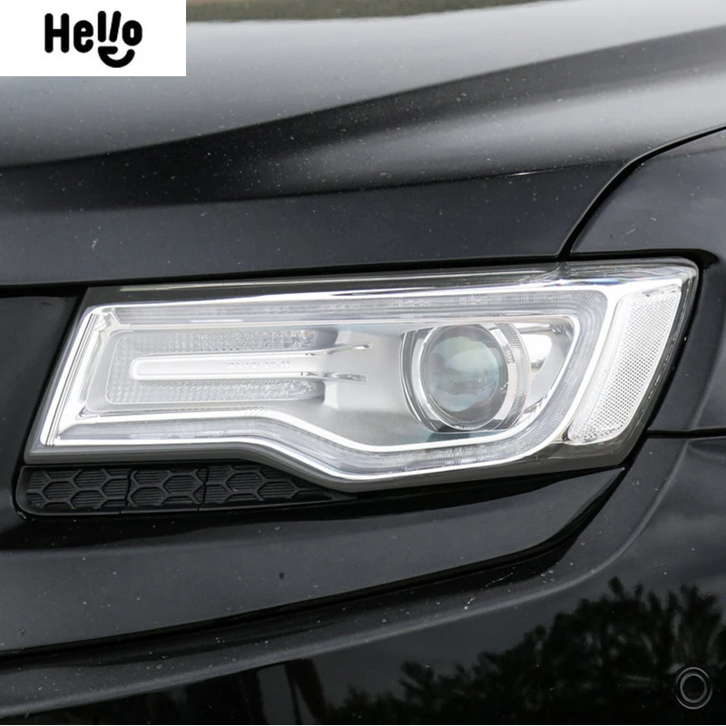 for jeep grand cherokee wk2 2014 2020 car headlight protective film smoked black tint wrap vinyl transparent tpu sticker for jeep grand cherokee wk2 2014 2020 car headlight protective film smoked black tint wrap vinyl transparent tpu sticker