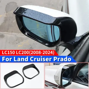 for toyota land cruiser prado 150 200 lc150 lc200 2008 2024 rearview mirror water retaining cover upgraded exterior accessories