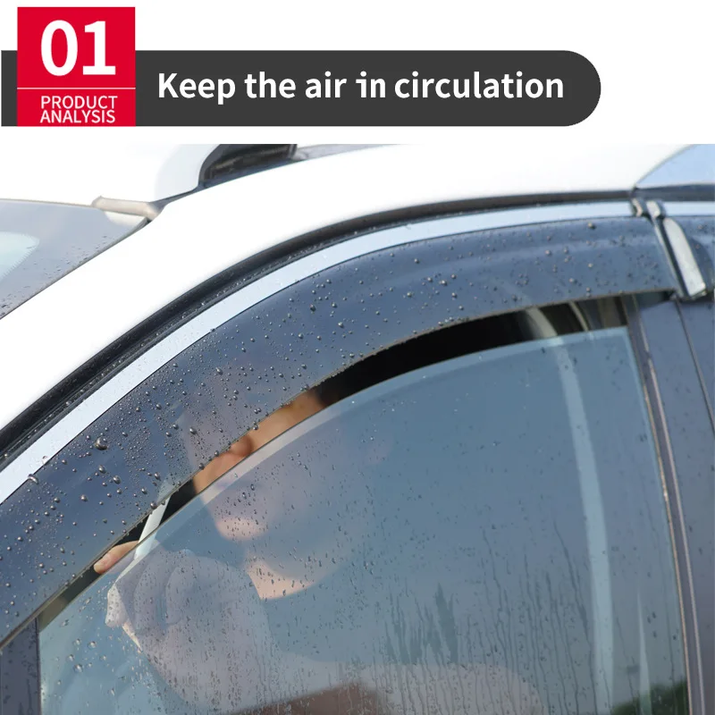 fit for honda pilot 2016 2022 window visor deflectors guard rain smoke window visor wind vent awnings shelters fit for honda pilot 2016 2022 window visor deflectors guard rain smoke window visor wind vent awnings shelters