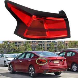 for nissan altima 2019 20 2021 car accessories outside taillight assembly rear tail stop light brake lamp turn signal rear lamp