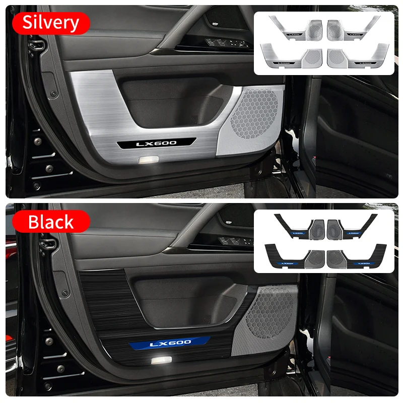 interior upgraded for 2022 2023 2024 lexus lx600 lx500d stainless steel car door protective cover speaker cover interior upgraded for 2022 2023 2024 lexus lx600 lx500d stainless steel car door protective cover speaker cover