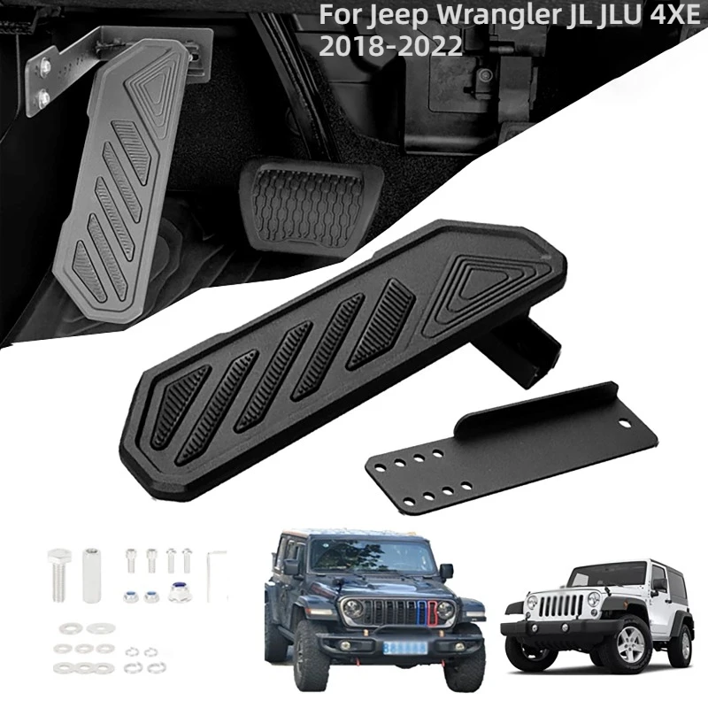 adjustable car driver foot rest pedal left side kick panel anti slip for jeep wrangler jl jlu 4xe 2018 22 for jk 2007 17 adjustable car driver foot rest pedal left side kick panel anti slip for jeep wrangler jl jlu 4xe 2018 22 for jk 2007 17