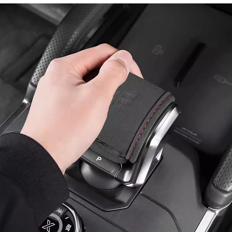 for chery jetour traveller 2023 2026 jetour t2 faux leather gear shift knob decorator cover auto interior styling for chery jetour traveller 2023 2026 jetour t2 faux leather gear shift knob decorator cover auto interior styling