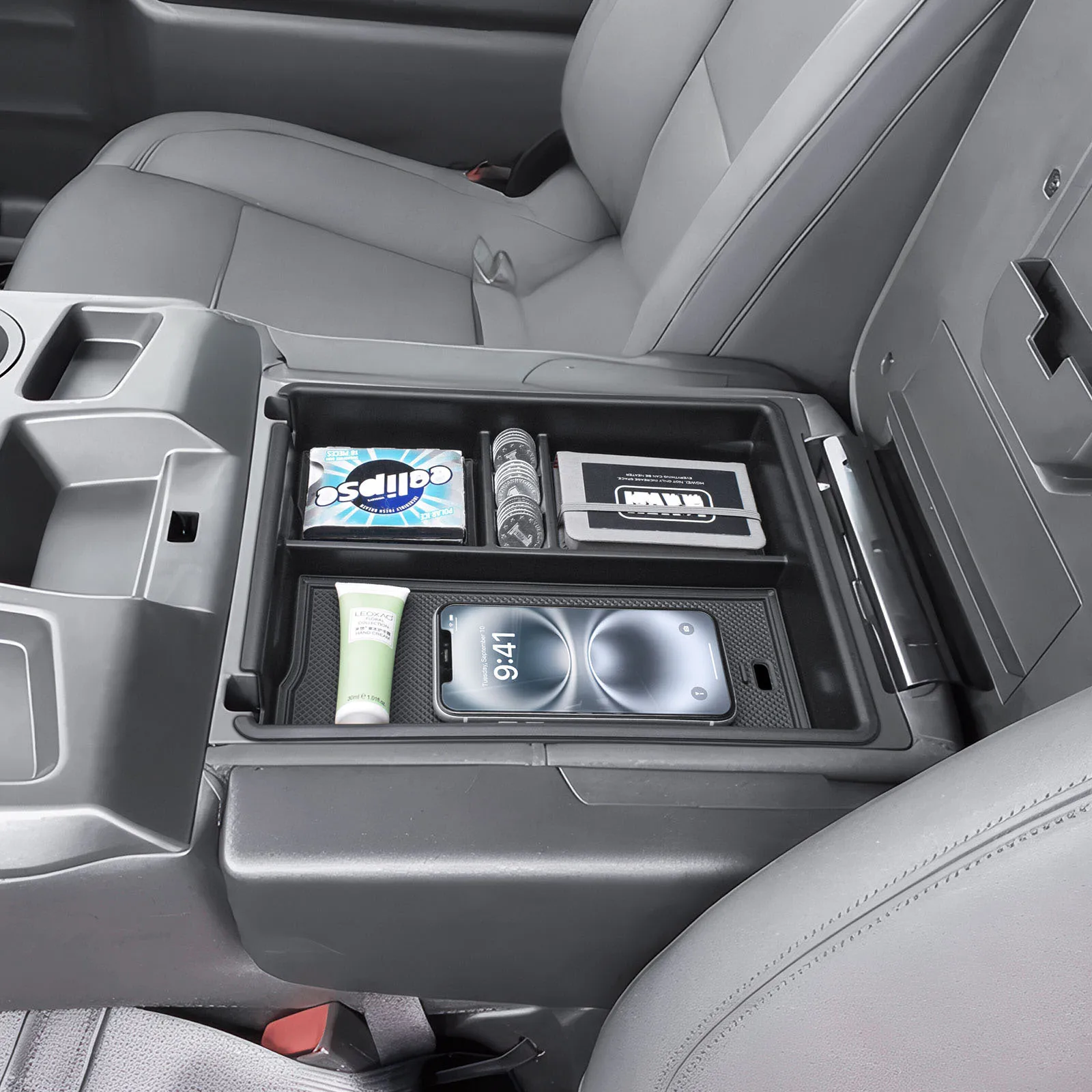 for 2020 2025 2026 chevrolet silverado/gmc sierra 1500 2500hd 3500hd center console organizer tray interior storage armrest box for 2020 2025 2026 chevrolet silverado/gmc sierra 1500 2500hd 3500hd center console organizer tray interior storage armrest box