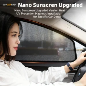 windshield sunshade for honda pilot 4 dr suv 2016 2022 magnetic curtain mesh front windshield frame curtain