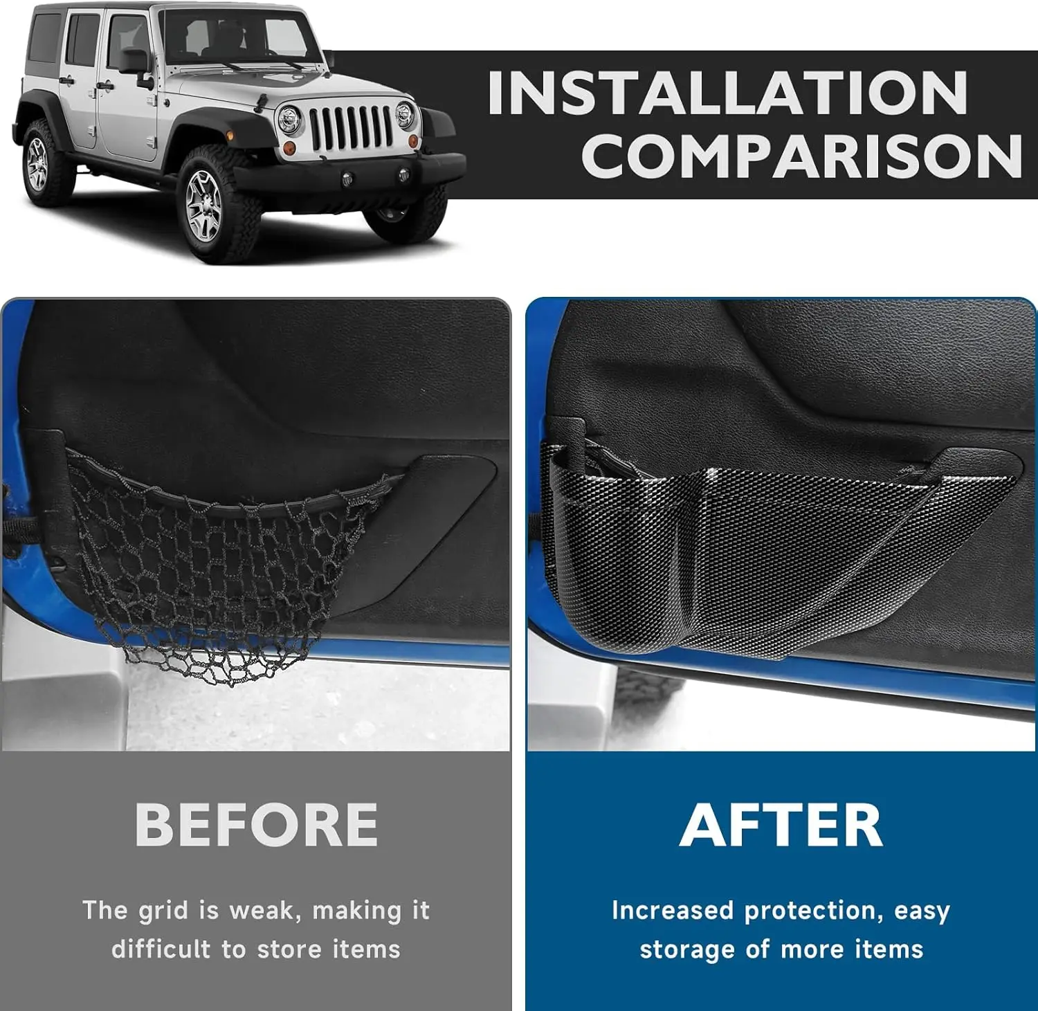 for jeep wrangler jl jlu unlimited sport sahara rubincon 2018 2025 cup holder storage box plastic door side insert for jeep wrangler jl jlu unlimited sport sahara rubincon 2018 2025 cup holder storage box plastic door side insert