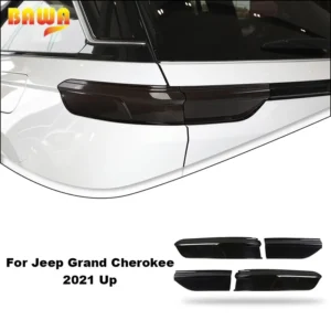 bawa taillight decoration tail light lamps hoods for jeep grand cherokee 2021 2022 2023 2024 2025 exterior accessories