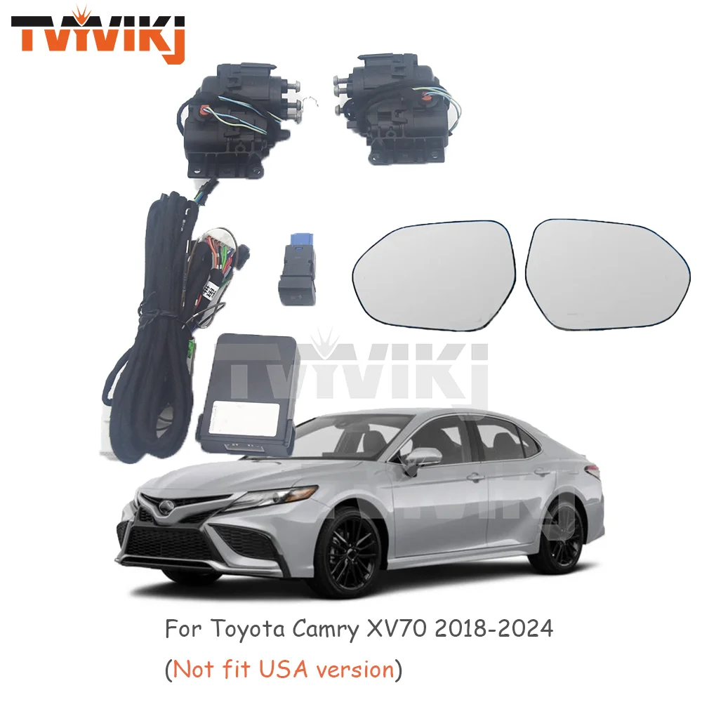 side rearview mirror auto folding motor upgrade kit module for toyota camry xv70 lhd 2018 2024 folding kit car mirrors side rearview mirror auto folding motor upgrade kit module for toyota camry xv70 lhd 2018 2024 folding kit car mirrors