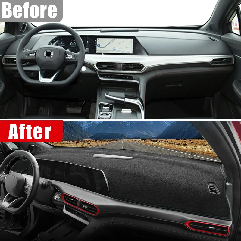for changan uni t unit 2020 2021 2022 car dashboard anti uv cover instrument panel avoid light pads sunscreen for changan uni t unit 2020 2021 2022 car dashboard anti uv cover instrument panel avoid light pads sunscreen