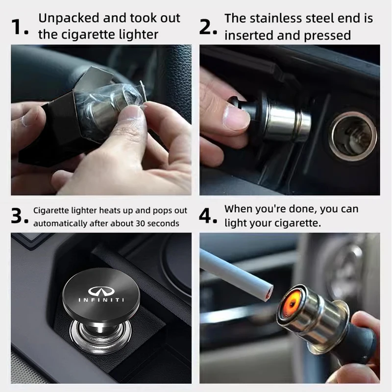 aluminum car cigarette lighter plug waterproof socket button cap for infiniti q70l qx50 q50 qx30 qx60 qx80 q60 q30 qx70 q70 g37 aluminum car cigarette lighter plug waterproof socket button cap for infiniti q70l qx50 q50 qx30 qx60 qx80 q60 q30 qx70 q70 g37