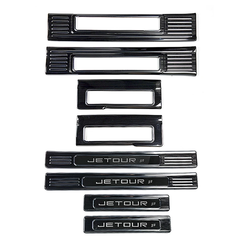 apply to chery jetour traveller t2 car threshold strip interior car acesssories inside automobiles parts apply to chery jetour traveller t2 car threshold strip interior car acesssories inside automobiles parts