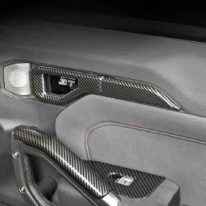 for chery jetour traveller t2 2023 2024 car abs carbon fiber color interior door handle frame decorative panel accessories