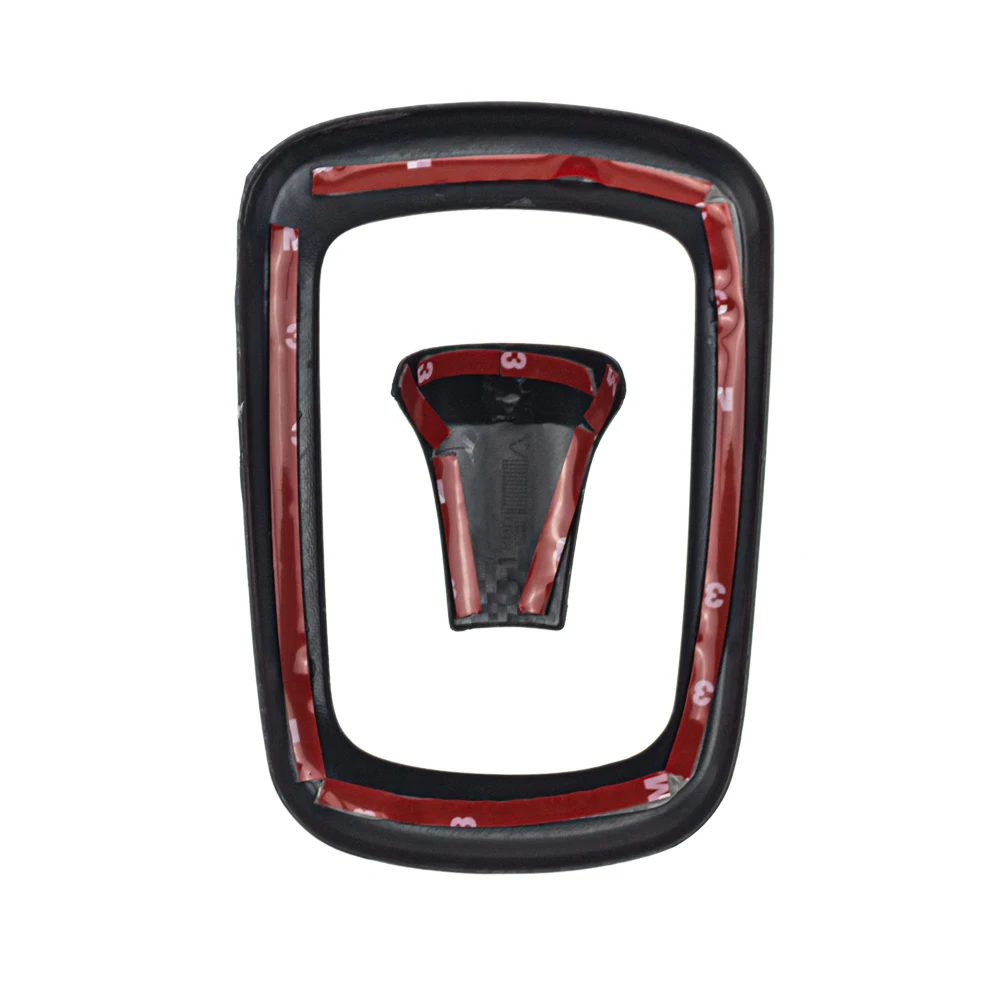 2pcs automatic gear shift frame knob cover abs carbon fiber color bamboo grain trim for toyota hilux revo conquest 2015 2021 2pcs automatic gear shift frame knob cover abs carbon fiber color bamboo grain trim for toyota hilux revo conquest 2015 2021