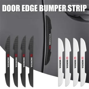 4pc car door anti collision strip decoration auto accessories for honda civic 10th 11th gen hrv jazz city fit accord 7 crv mugen