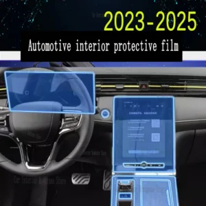 for mg all new rx5 (2023 2025) car gearbox panel film dashboard protective sticker interior anti scratch film cover accessories