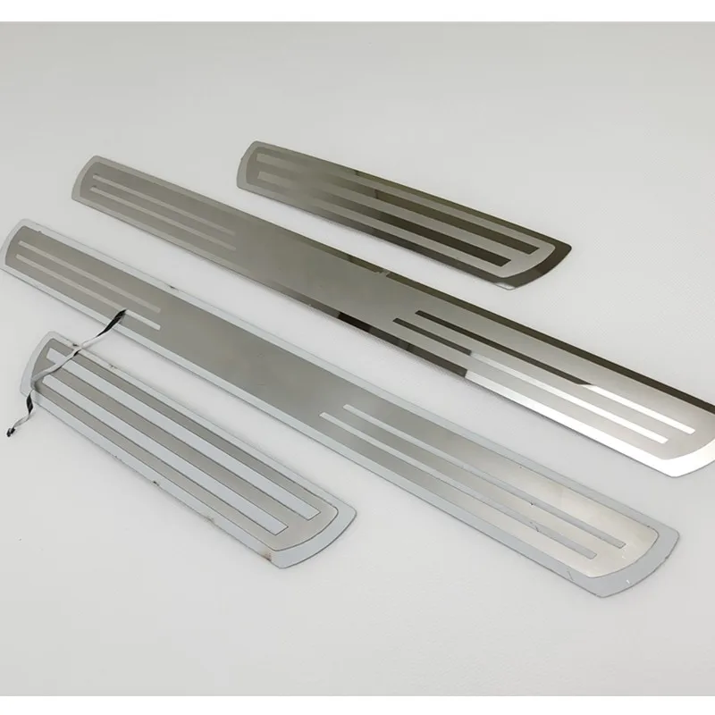 for honda pilot 2014 2021 stainless steel scuff plate/door sill door sill scuff plate welcome pedal car styling for honda pilot 2014 2021 stainless steel scuff plate/door sill door sill scuff plate welcome pedal car styling