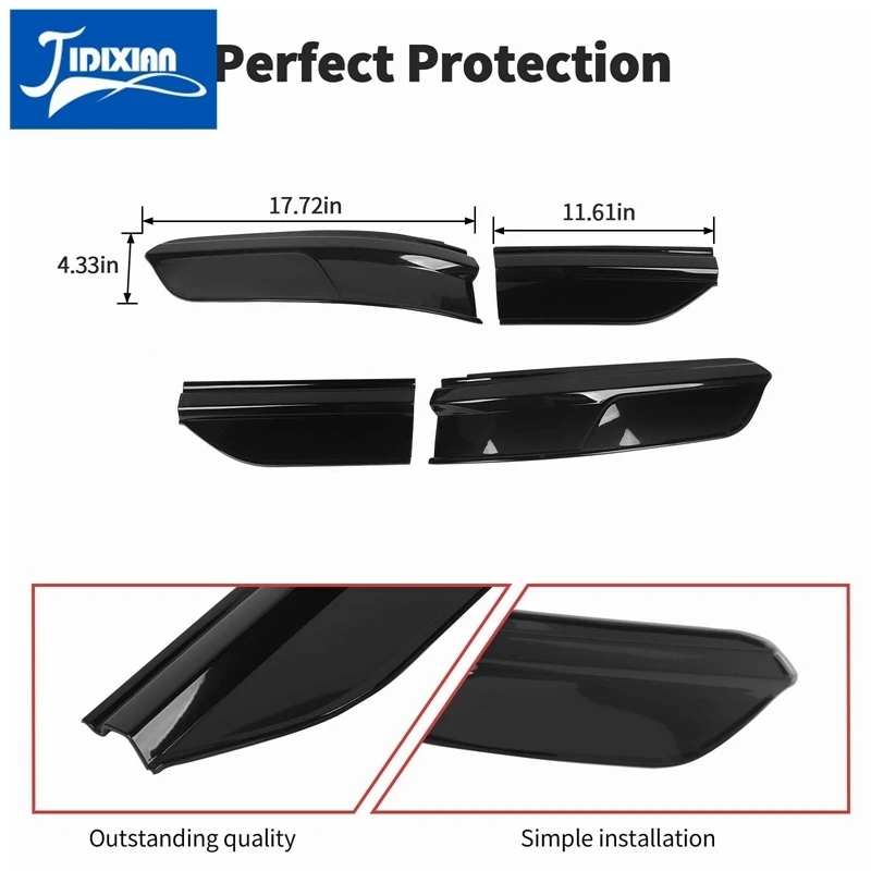 jidixian fit for jeep grand cherokee 2021 2026 car exterior taillight tail light lamp protective decoration cover smoked black jidixian fit for jeep grand cherokee 2021 2026 car exterior taillight tail light lamp protective decoration cover smoked black