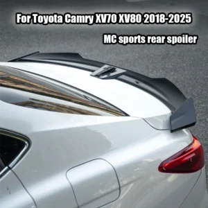 for toyota camry xv70 xv80 2018 2019 2020 2021 2022 2023 2024 2025 mc sport rear spoiler abs material exterior modification part