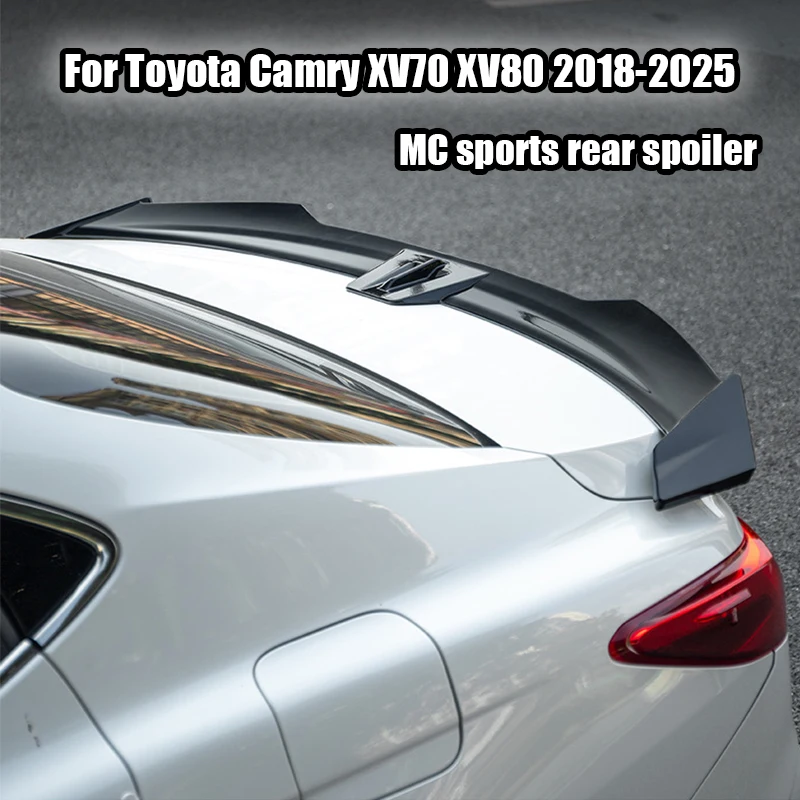 for toyota camry xv70 xv80 2018 2019 2020 2021 2022 2023 2024 2025 mc sport rear spoiler abs material exterior modification part for toyota camry xv70 xv80 2018 2019 2020 2021 2022 2023 2024 2025 mc sport rear spoiler abs material exterior modification part