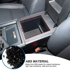 for lexus gx 2024+ abs car center armrest box storage box mobile phone key tray car interior accessories