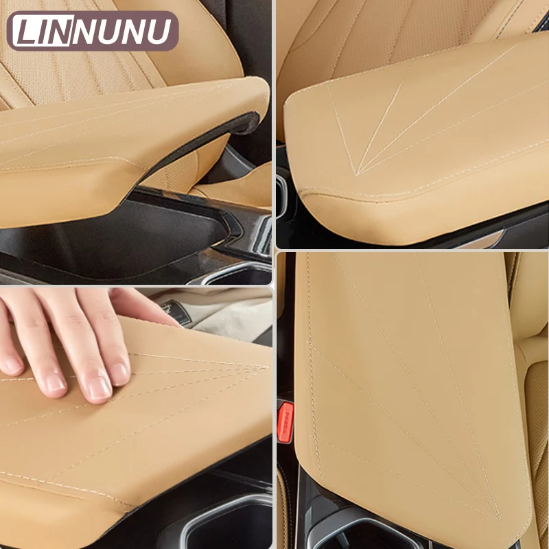 linnunu for geely atlas ii starray boyuel leather car central control armrest box organizer surface cover protective accessories linnunu for geely atlas ii starray boyuel leather car central control armrest box organizer surface cover protective accessories