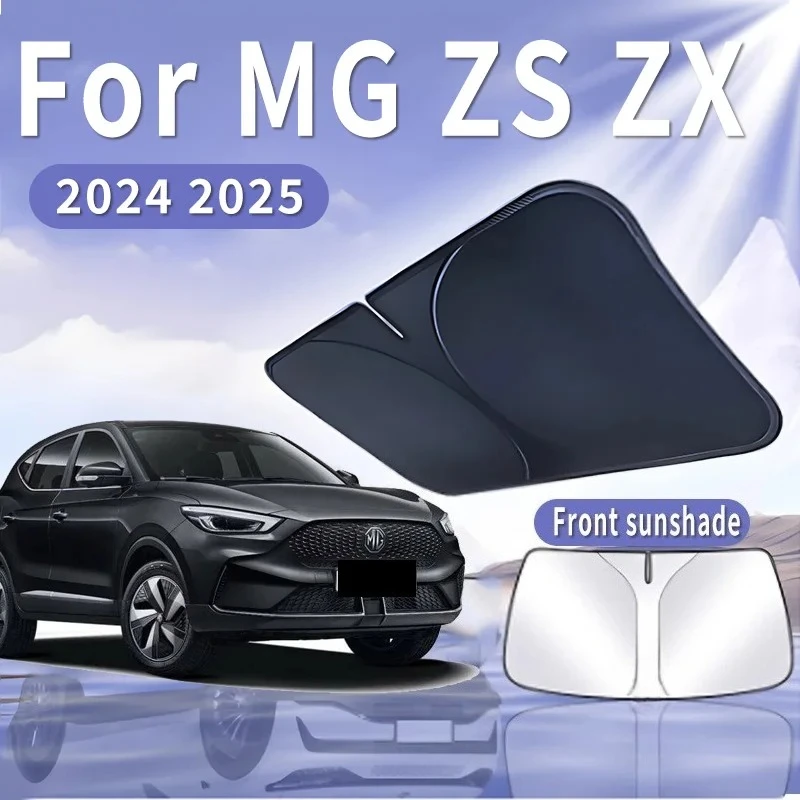 foldable car sun visor for mg zs zx 2024 2025 front windshield sunshade heat insulation summer cooling auto accessories tools foldable car sun visor for mg zs zx 2024 2025 front windshield sunshade heat insulation summer cooling auto accessories tools