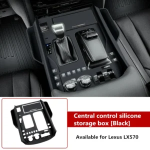 car interior storage car center console storage box for toyota lexus 570 lx570 interior accessories stowing tidying