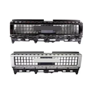 silver grille black radiator grill for toyota prado lc250 2024 2025 upgraded deluxe car front bumper net