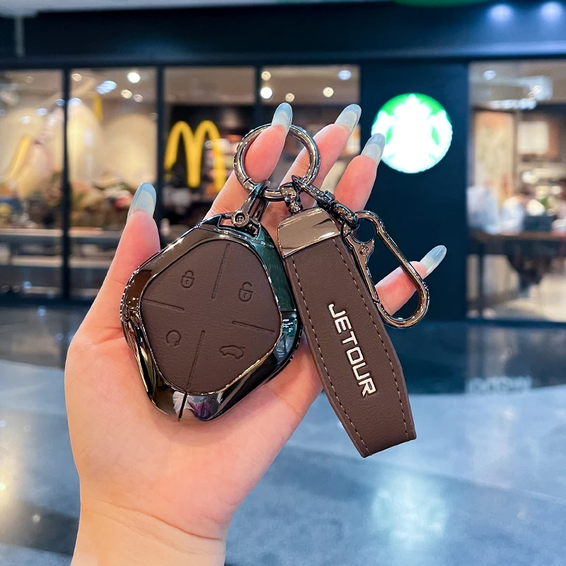 car key cover keychain bag set for chery jetour dashing x 1 plus dtc idm 2022 2024 remote case holder shell car key cover keychain bag set for chery jetour dashing x 1 plus dtc idm 2022 2024 remote case holder shell