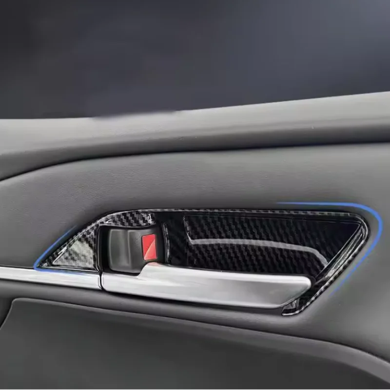 for toyota camry xv80 2024 2025 carbon fiber pattern peach wood grain inner door bowl decorative frame sticker protection interi for toyota camry xv80 2024 2025 carbon fiber pattern peach wood grain inner door bowl decorative frame sticker protection interi