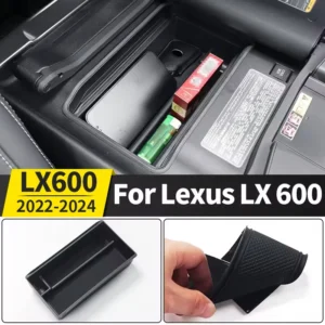 for lexus lx600 lx 600 2022 2023 2024 lx500d upgrade interior decoration accessories armrest storage box partition bracket tray