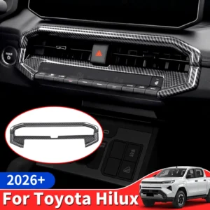 for 2026 toyota hilux hilux pickup truck center air outlet frame precision fit easy installation anti scratch decorative trim ca