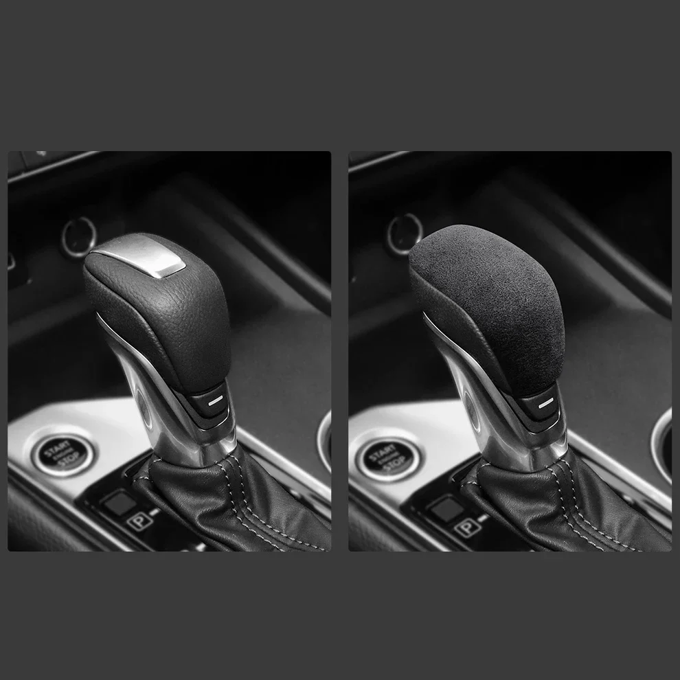 car interior suede leather gearshift knob cover for nissan kicks sylphy altima tenna patrol 2020 2021 2022 2023 2024 car interior suede leather gearshift knob cover for nissan kicks sylphy altima tenna patrol 2020 2021 2022 2023 2024