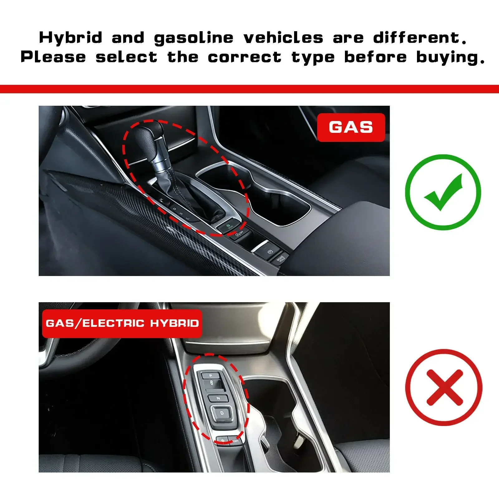 carbon fiber style center console gear shift box panel cigarette lighter panel cover trim for honda accord 2018 2021 2022 carbon fiber style center console gear shift box panel cigarette lighter panel cover trim for honda accord 2018 2021 2022
