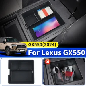 for 2024 lexus gx550 upgrade interior decoration accessories gx 550 center console armrest box storage box compartment tray