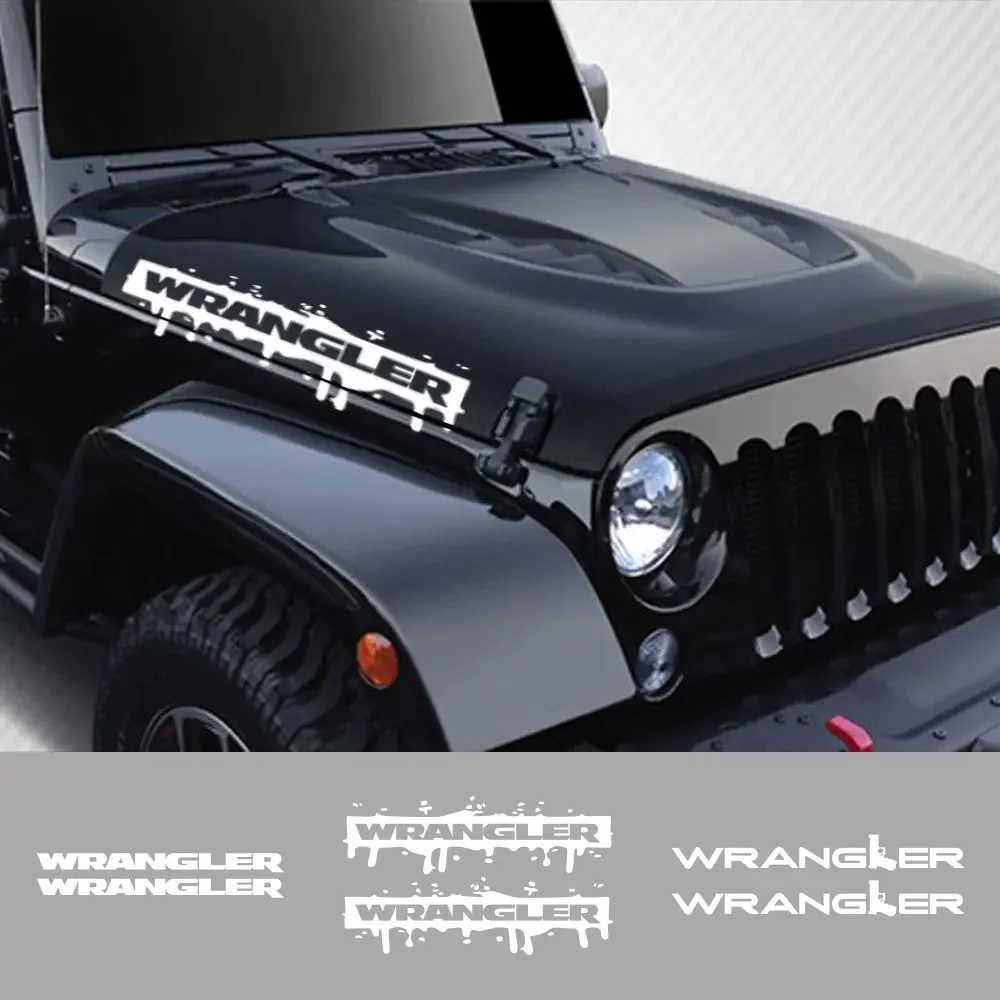 2pcs car hood cover engine stickers for jeep wrangler jk jl tj yj unlimited diy exterior tuning pvc bonnet decals. 2pcs car hood cover engine stickers for jeep wrangler jk jl tj yj unlimited diy exterior tuning pvc bonnet decals.