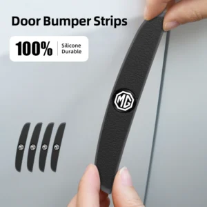 4pcs rubber anti collision strip car door rearview mirror protector stickers for mg cyberster mg3 mg5 mg7 mg6 zs es5a one hs mg4
