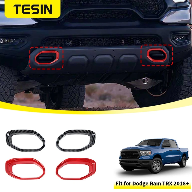 tesin car front bar trailer hook decoration cover for dodge ram 1500 trx 2018 2019 2020 2021 2022 2023 2024 exterior accessories tesin car front bar trailer hook decoration cover for dodge ram 1500 trx 2018 2019 2020 2021 2022 2023 2024 exterior accessories