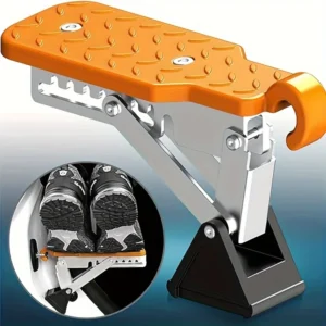 chrome plated aluminum alloy car foot pedal step board with hook, universal vehicle auxiliary running boards for easy access