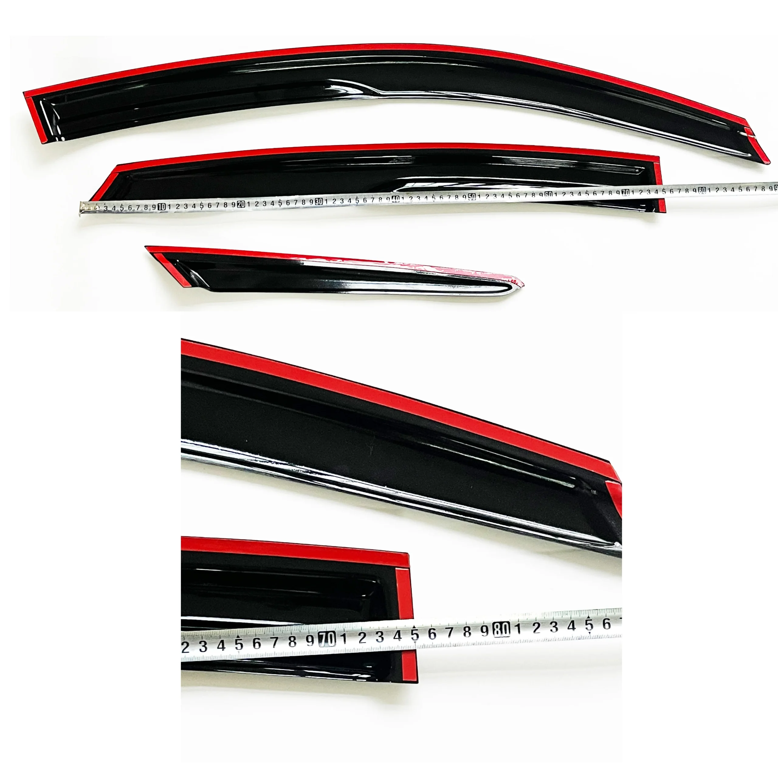 6 pcs of the latest model car window sunshade for civic 2016 2020 sedan, window visor rain guards window visors rain guards 6 pcs of the latest model car window sunshade for civic 2016 2020 sedan, window visor rain guards window visors rain guards