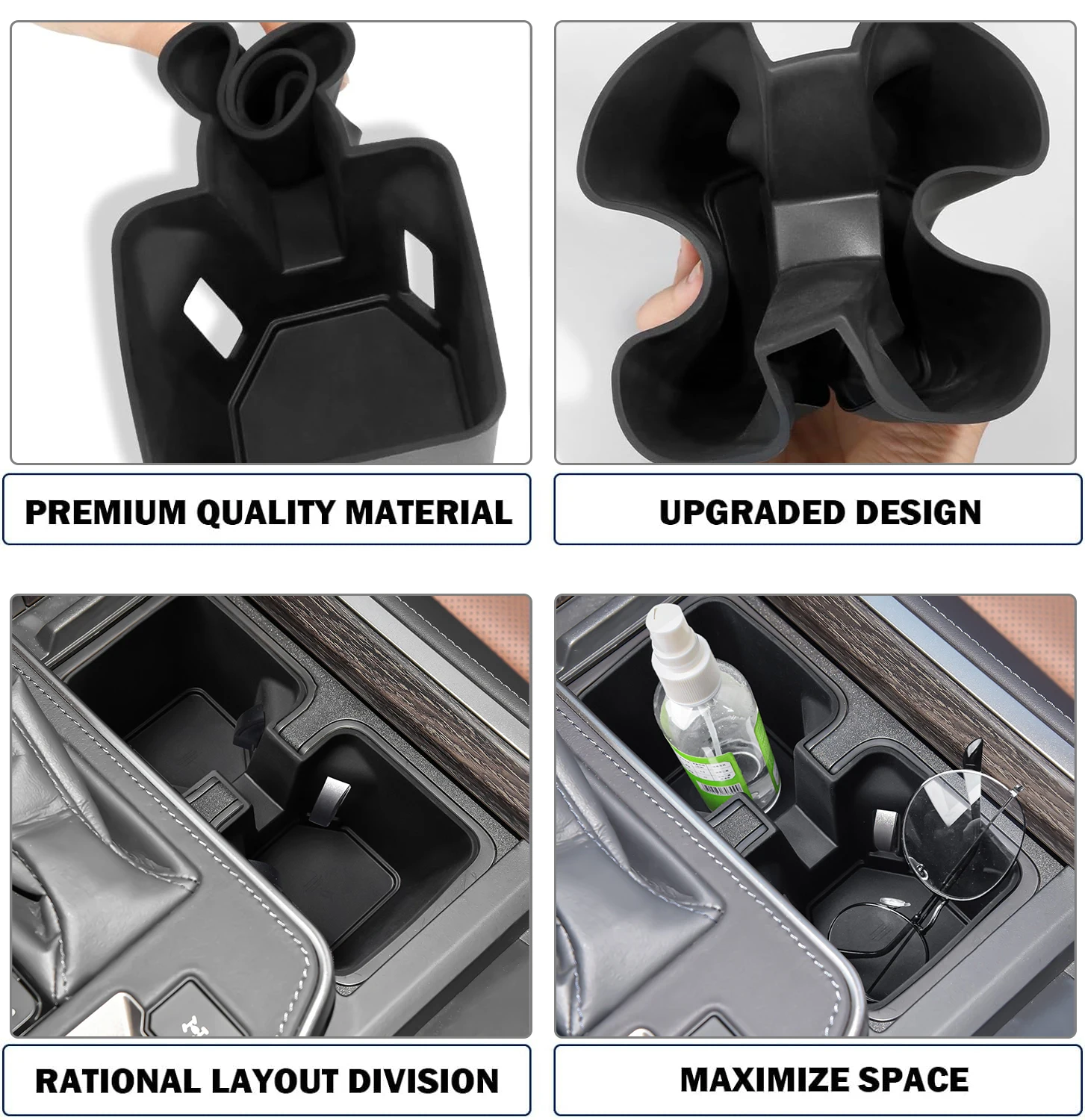 for 2024 lexus gx 550 center console organizer cup holder tray storage box armrest car water holder silicone insert for 2024 lexus gx 550 center console organizer cup holder tray storage box armrest car water holder silicone insert