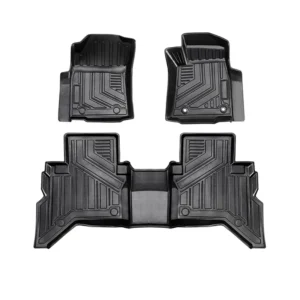 3d tpe lhd rhd floor car mat for toyota hilux revo 2015 2021 rocco car floor liner tray foot pad carpet 4x4 pickup accessories