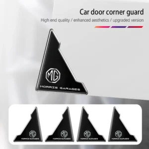 4pcs car door anti collision corner protectors stickers for morris garages mg zs 5 7 6 cyberster mg4 ev es5 hs one gt gs mg3 ezs