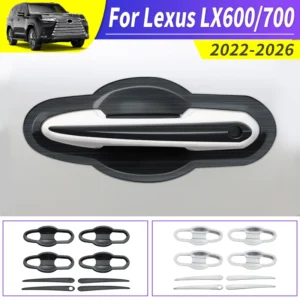for toyota lexus 2022 2025 lx600 lx700 600 car door handle coverstainless steel scratch guard protector exterior styling trim