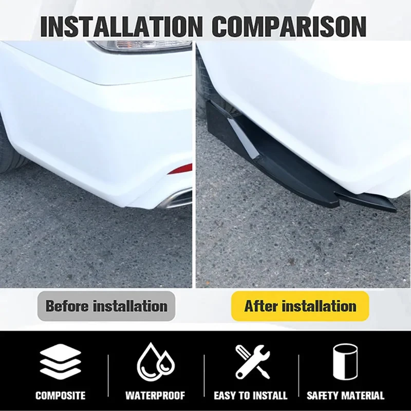 rear bumper lip diffuser splitter canard protector front spoiler body kit for mg 3 4 5 6 7 zs hs one es5 cyberster gt gs rx5 rx8 rear bumper lip diffuser splitter canard protector front spoiler body kit for mg 3 4 5 6 7 zs hs one es5 cyberster gt gs rx5 rx8